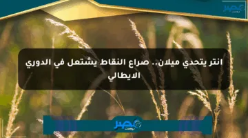 إنتر يتحدى ميلان.. صراع النقاط يشتعل في الدوري الإيطالي